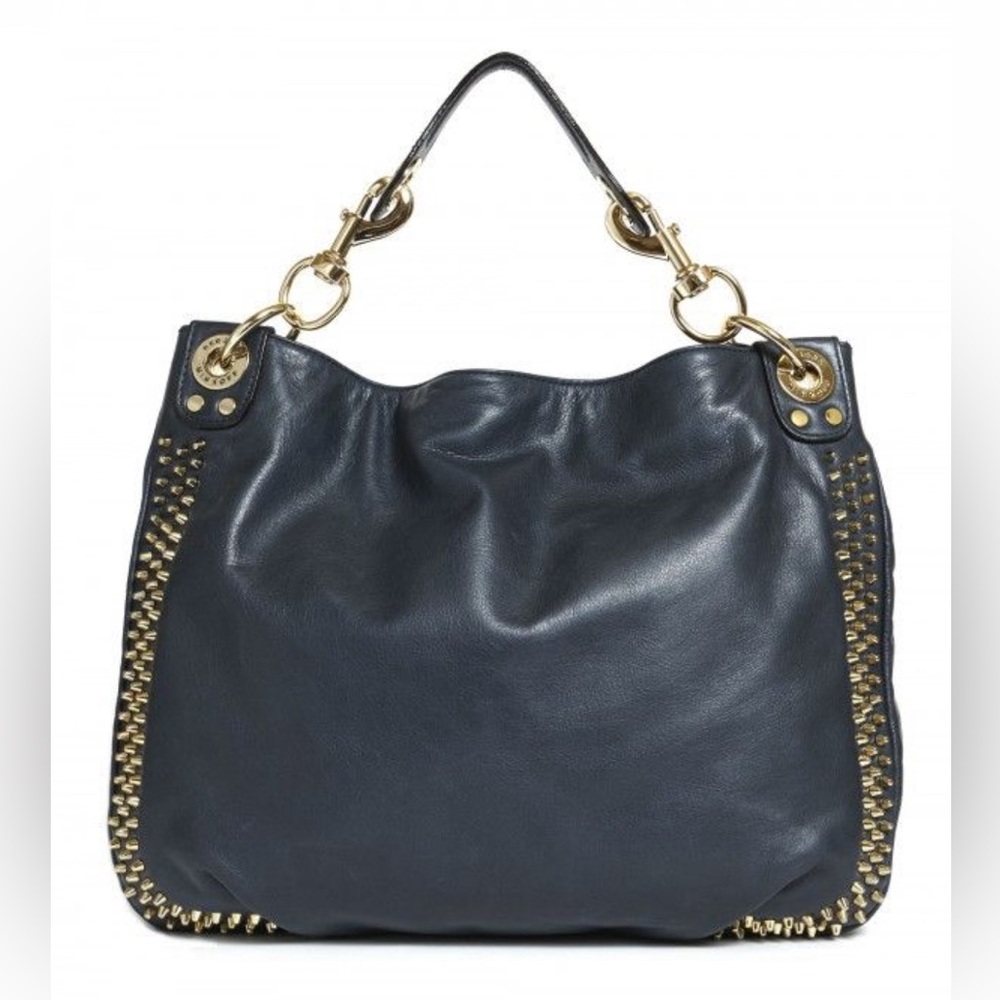 Rebecca Minkoff Black Crossbody Bag with Gold Accents